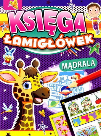 Księga łamigłówek. Mądrala [KSIĄŻKA]