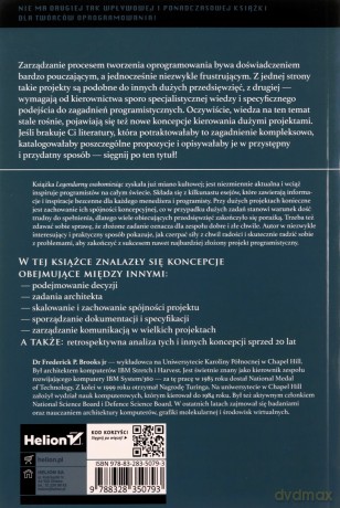 Legendarny osobomiesiąc - Frederick P. Brooks Jr. [KSIĄŻKA]
