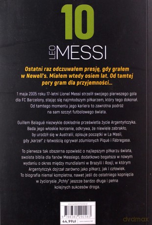 Leo Messi. Autoryzowana biografia - Guillem Balagu, Bartosz Sałbut, Anna Krochmal [KSIĄŻKA]
