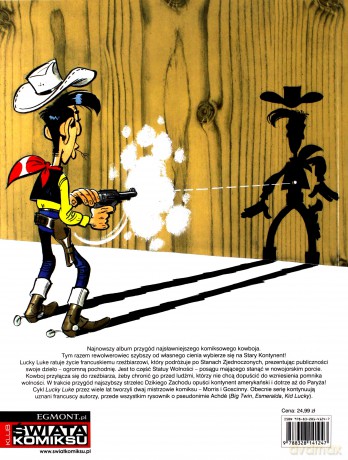 Lucky Luke. Kowboj w Paryżu (Tom 82) [KOMIKS]