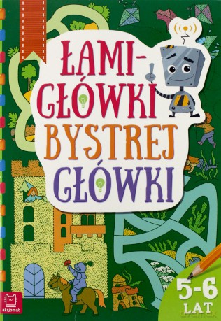 Łamigłówki bystrej główki 5-6 lat [KSIĄŻKA]
