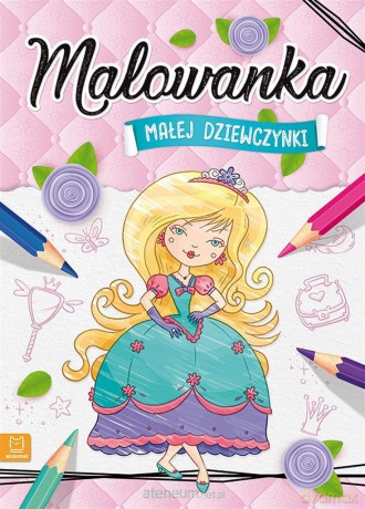 Malowanka małej dziewczynki [KSIĄŻKA]