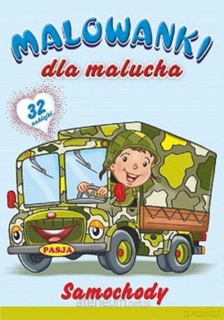 Malowanki dla malucha Samochody [KSIĄŻKA]