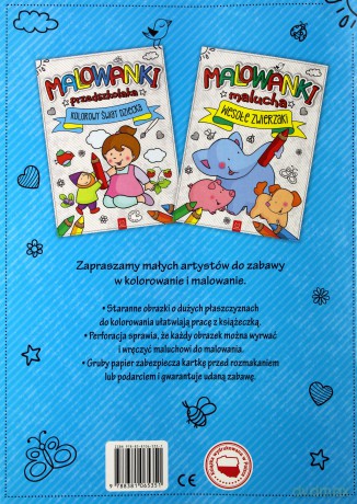 Malowanki przedszkolaka. Kolorowy świat dziecka [KSIĄŻKA]