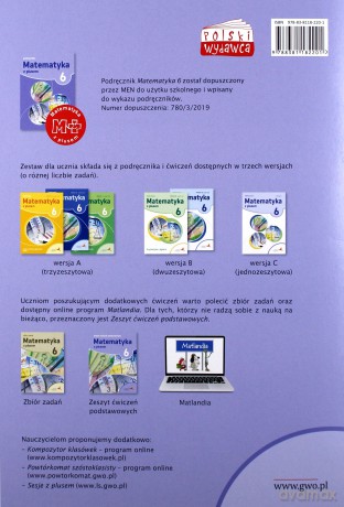 Matematyka Szkoła podstawowa 6 Lekcje Powtórzeniowe - M. Grochowalska [KSIĄŻKA]