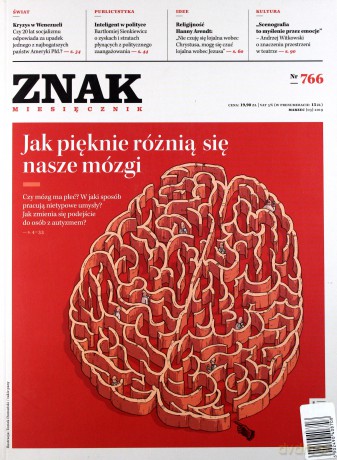 Miesięcznik Znak 766 3/2019 Jak pięknie różnią się nasze mózgi [KSIĄŻKA]