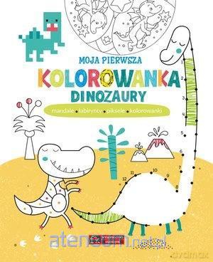 Moja pierwsza kolorowanka. Dinozaury [KSIĄŻKA]