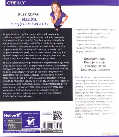 Nauka programowania. Rusz głową! - Eric Freeman [KSIĄŻKA]