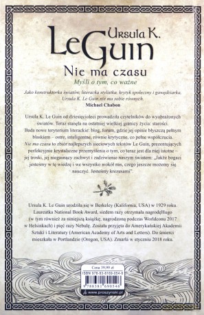Nie ma czasu. Myśli o tym, co ważne - Ursula K. Le Guin [KSIĄŻKA]