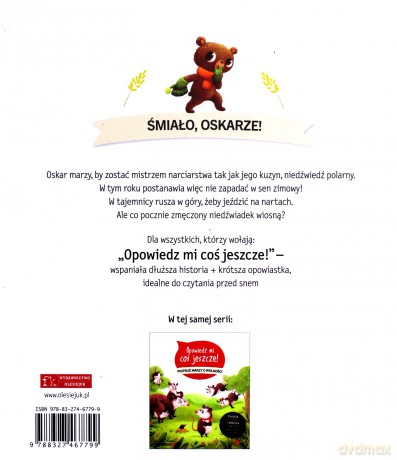 Opowiedz mi coś jeszcze! Śmiało, Oskarze! [KSIĄŻKA]