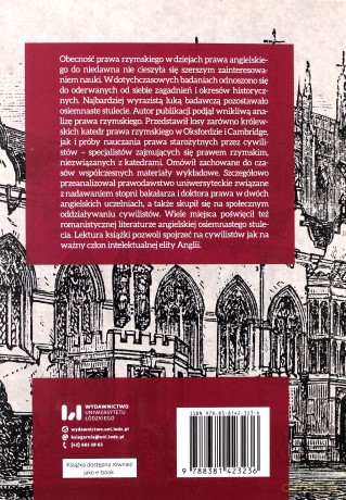 Prawo rzymskie w Anglii w XVIII wieku - Łukasz Jan Korporowicz [KSIĄŻKA]