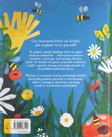 Pszczoła. Maleńki cud natury - Britta Teckentrup [KSIĄŻKA]