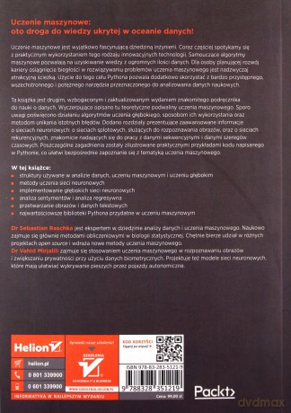 Python. Uczenie maszynowe - Sebastian Raschka, Vahid Mirjalili [KSIĄŻKA]