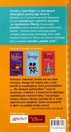 Rzym dla młodych podróżników. Przewodnik - Marta Spingardi [KSIĄŻKA]