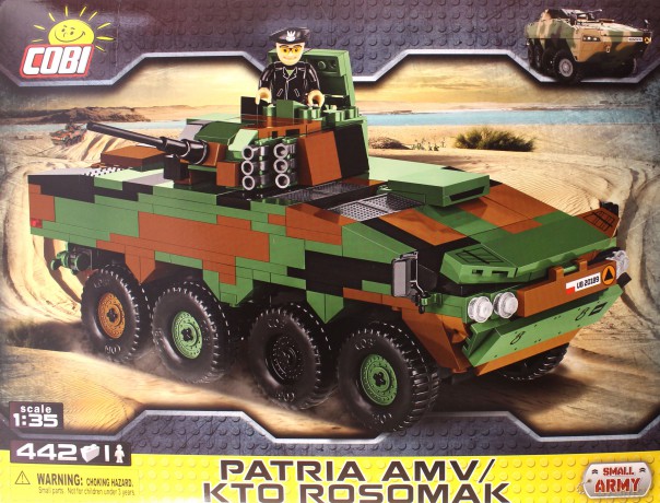 Small Army KTO Rosomak kołowy transporter [KLOCKI]