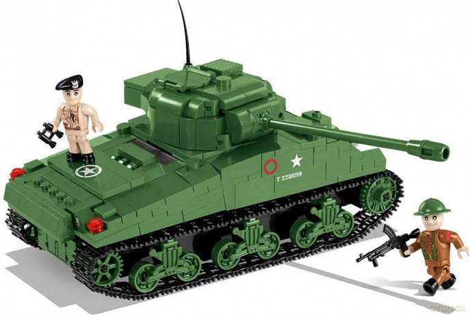 Small Army Sherman Firefly amerykański czołg [KLOCKI]