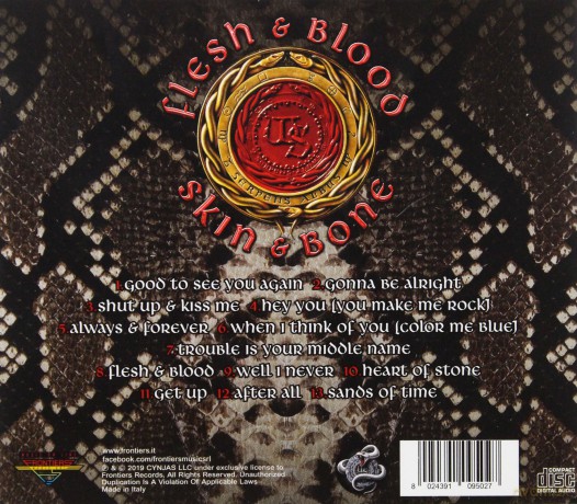 Whitesnake: Flesh & Blood [CD]