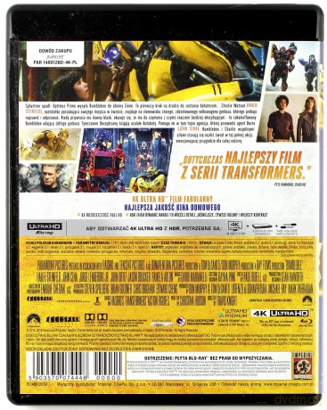 Bumblebee [Blu-Ray 4K]