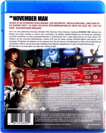 The November Man [Blu-Ray]
