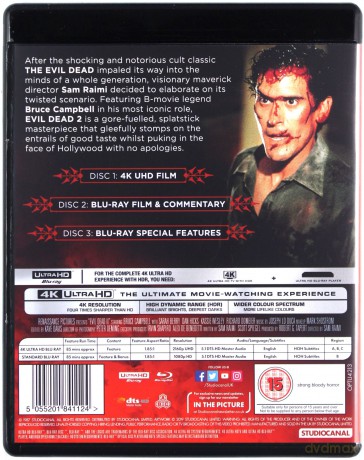 Evil Dead 2 (Martwe zło II) [Blu-Ray 4K]+[Blu-Ray]
