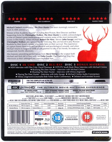 The Deer Hunter (Łowca Jeleni) [Blu-Ray 4K]+[Blu-Ray]