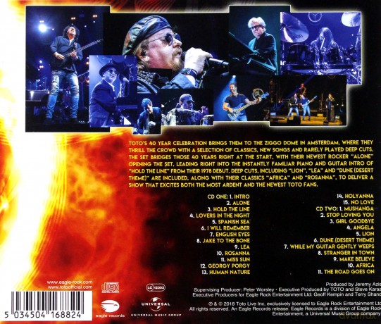Toto: 40 Tours Around The Sun [2CD]