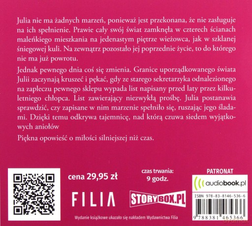 Aleja Siódmego Anioła - Renata Kosin [AUDIOBOOK]