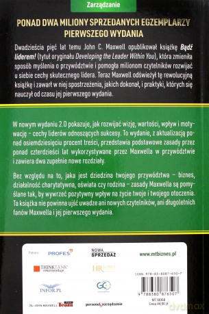 Bądź liderem 2.0 - John C. Maxwell [KSIĄŻKA]