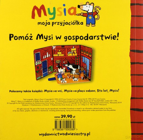 Gospodarstwo Mysi - Lucy Cousins [KSIĄŻKA]