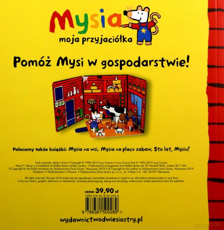 Gospodarstwo Mysi - Lucy Cousins [KSIĄŻKA]