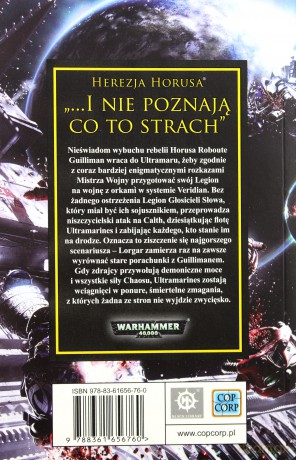 I nie poznają co to strach. Herezja Horusa - Dan Abnett [KSIĄŻKA]