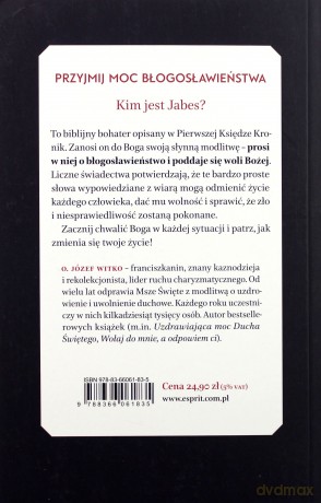 Jabes. Modlitwa i błogosławieństwo, które zmieniają świat - Józef Witko [KSIĄŻKA]