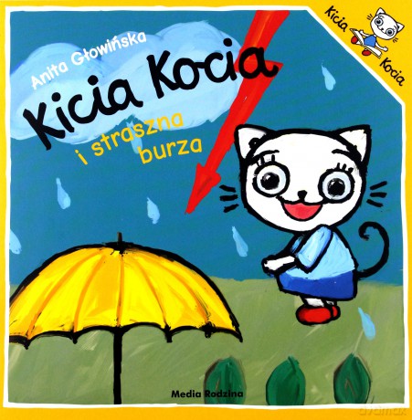 Kicia Kocia i straszna burza - Anita Głowińska [KSIĄŻKA]
