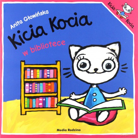 Kicia Kocia w bibliotece - Anita Głowińska [KSIĄŻKA]