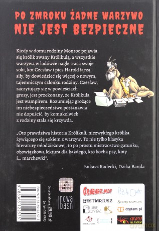 Królikula przedstawia Kicająca groza (Tom 1) - Deborah Howe, James Howe [KSIĄŻKA]