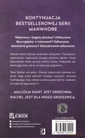 Manwhore +1 Manwhore (Tom 2) (pocket) - Katy Evans [KSIĄŻKA]