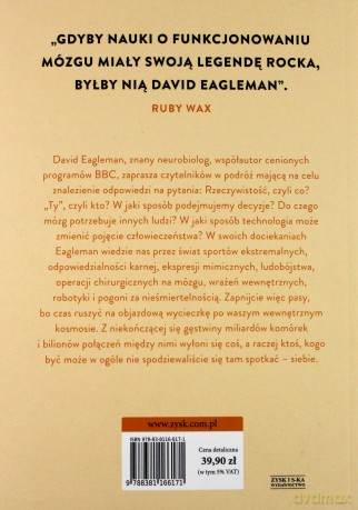Mózg. Opowieść o nas - David Eagleman [KSIĄŻKA]