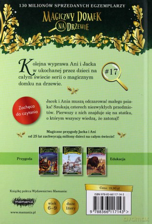 Noc na Titanicu. Magiczny domek na drzewie - Mary Pope Osborne [KSIĄŻKA]