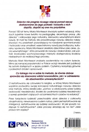 O kształtowaniu się człowieka - Maria Montessori [KSIĄŻKA]