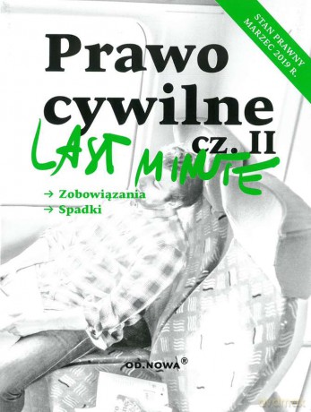 Prawo cywilne cz. II last minute 03.2019 [KSIĄŻKA]