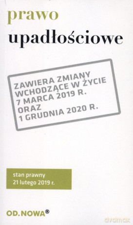 Prawo upadłościowe - Agnieszka Kaszok [KSIĄŻKA]