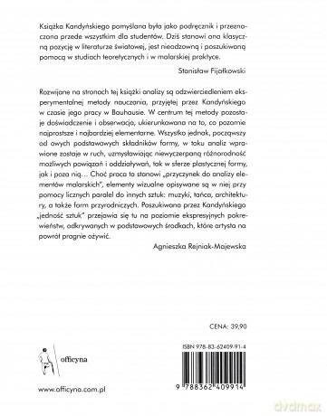 Punkt i linia a płaszczyzna - Wasyl Kandyński [KSIĄŻKA]