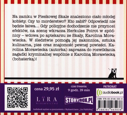 śledztwo od kuchni czyli klasyczna opowieść kryminalna o wdowie, zakonnicy i psie - Karolina Morawiecka [AUDIOBOOK]
