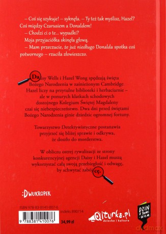 Śmiertelne dziedzictwo. Zbrodnia niezbyt elegancka - Robin Stevens [KSIĄŻKA]