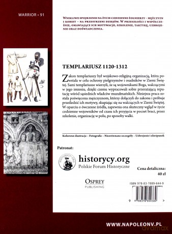 Templariusz 1120-1312 - Helen Nicholson [KSIĄŻKA]