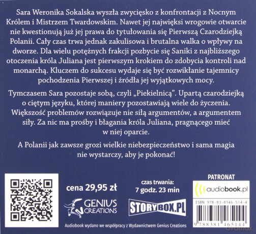 Wiedźma Jego Królewskiej Mości - Magdalena Kubasiewicz [AUDIOBOOK]