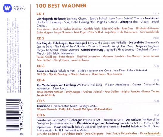 100 Best Wagner [6CD]