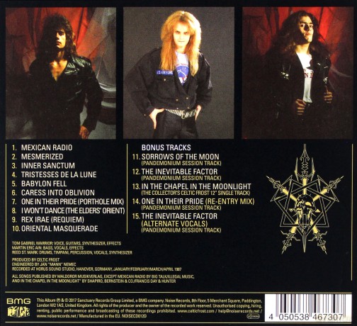 Celtic Frost: Into The Pandemonium [CD]
