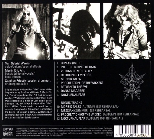 Celtic Frost: Morbid Tales [CD]