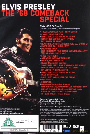 Elvis Presley: Elvis: '68 Comeback Special: 50th Anniversary Edition [DVD]